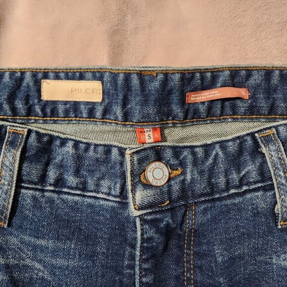 ✨ ANTHROPOLOGIE | Women's Blue Pilcro The Borrowed Boyfriend Jeans - Picture 5 of 8